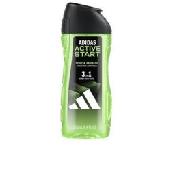 Adidas Active Start Shower Gel Lot 2 X 400 Ml