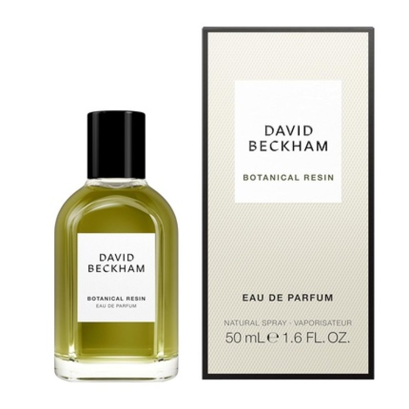 David Beckham Botanical Resin Eau De Parfum Invigorating Amber Fragrance for Him