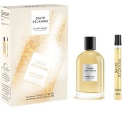 David Beckham Refined Woods Gift Set Eau De Parfum 100ml And Travel Size 10ml