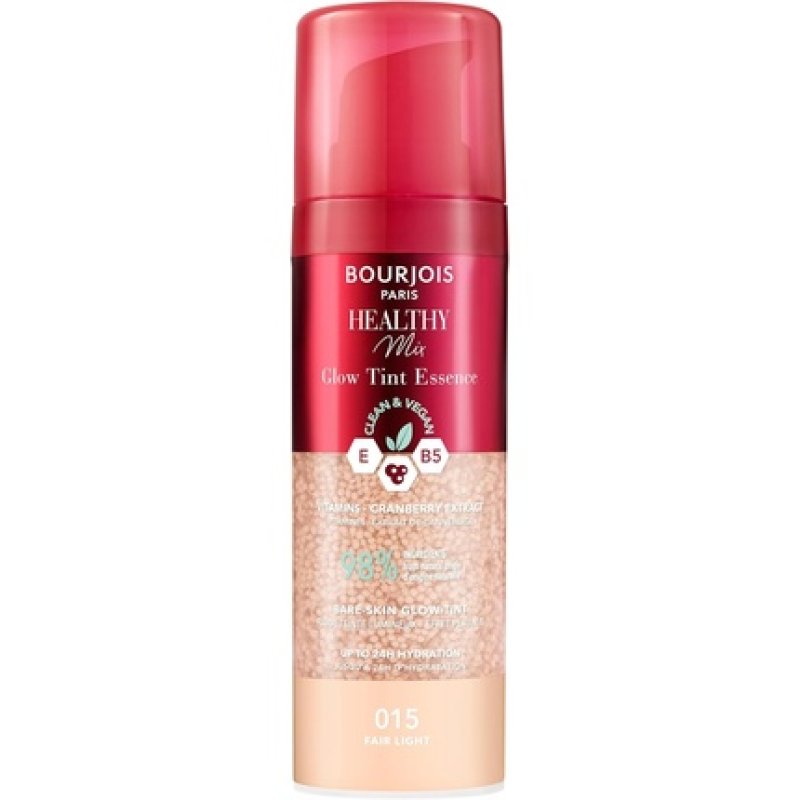Bourjois Healthy Mix 015 Fair Light Glow Tint Essence Bare Skin Filter Effect