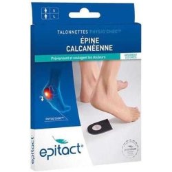 Epitact Thick Heel Lift with Physio for Men - Size L