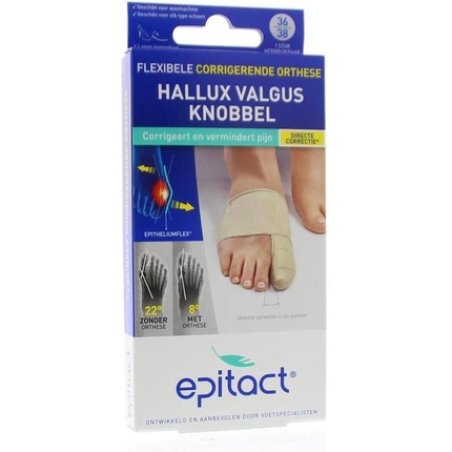 Epitact Hallux Valgus Corrective Orthosis Size 36/38 1 Piece
