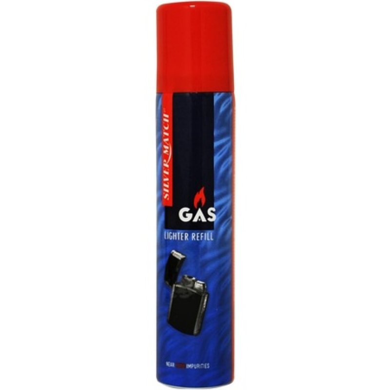 Silver Match Refill Lighter Gas 90ml