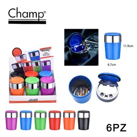 Champ Car Ashtray Colors With Led Dl6