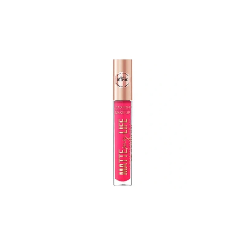 Raphael Cosmetic Matte Lip Gloss My Life No. 04 Hot Pink