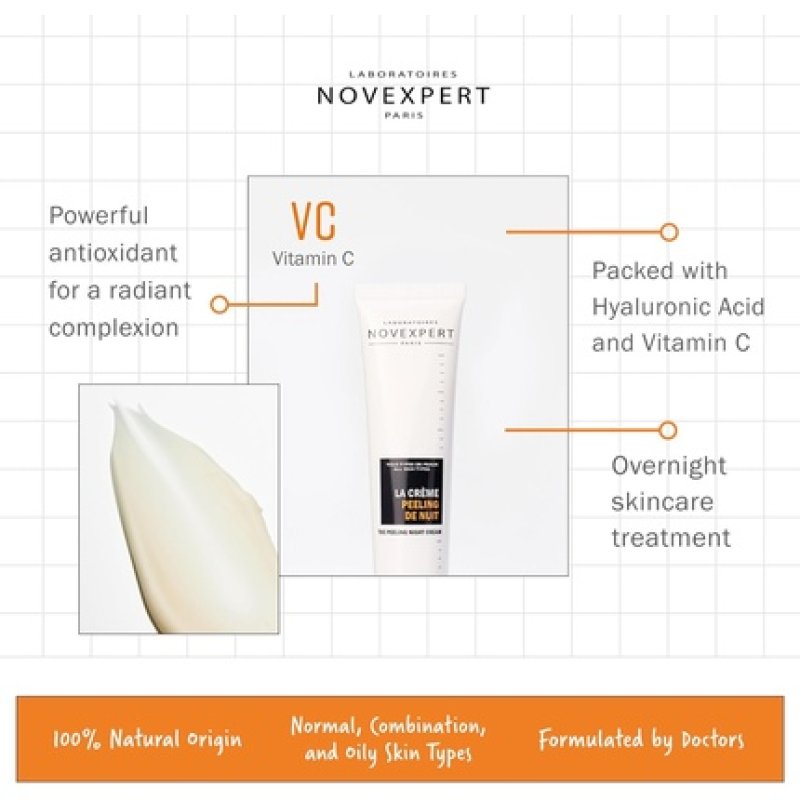 Novexpert Night Peeling Cream for Women 40ml