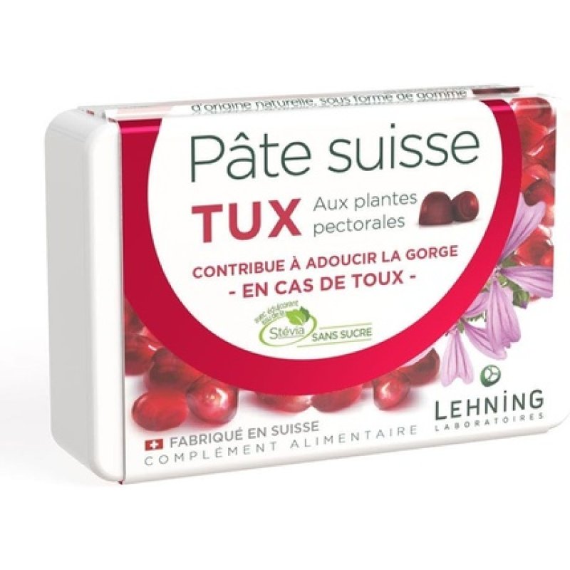 Tux Swiss Paste Pectoral Plants 40 Gummies