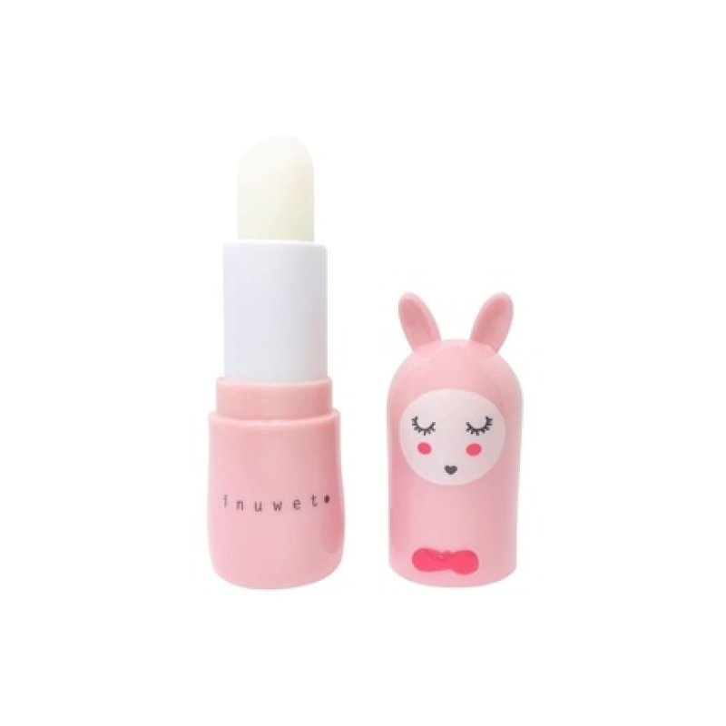 Inuwet Pink Strawberry Lip Balm Rabbit 732