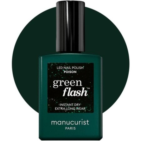 Manucurist Green Flash LED Gel Nail Polish Vegan 12-Free Plant-Based