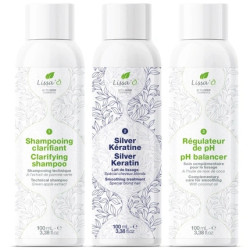 Lissa'o Smoothing Kit Silver 3x100ml