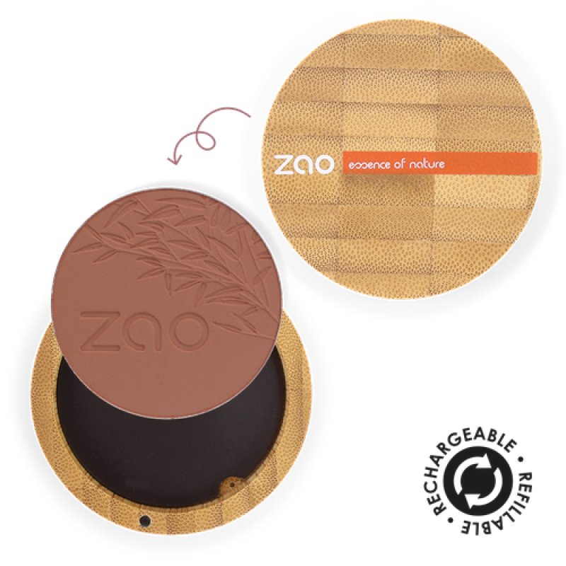 Zao Essence of Nature Fard à joues 321 Brun orange 9 g