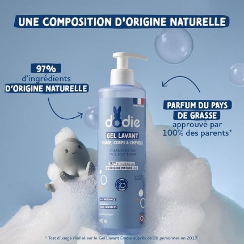 Dodie Cleansing Gel 3 in 1 1L