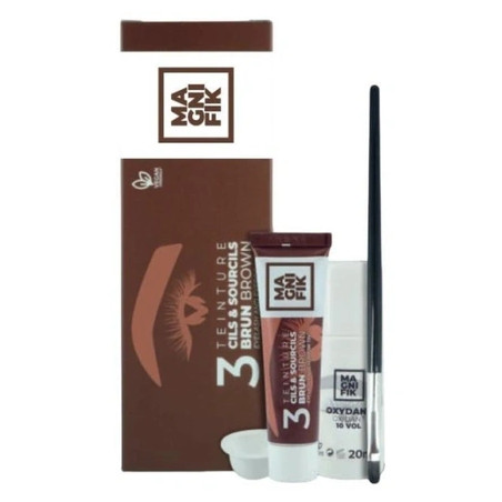 Generik Eyebrow And Eyelash Tinting Kit 3 Brown
