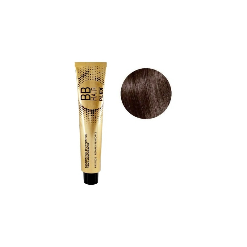 Generik Bbhair Plex Without Ammonia No. 5.24 Light Chestnut Iridescent Copper 100m