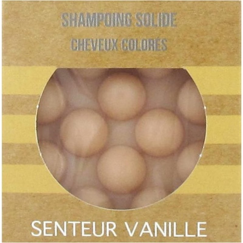 Valdispharm Solid Shampoo for Color-Treated Hair Vanilla Scent 55g
