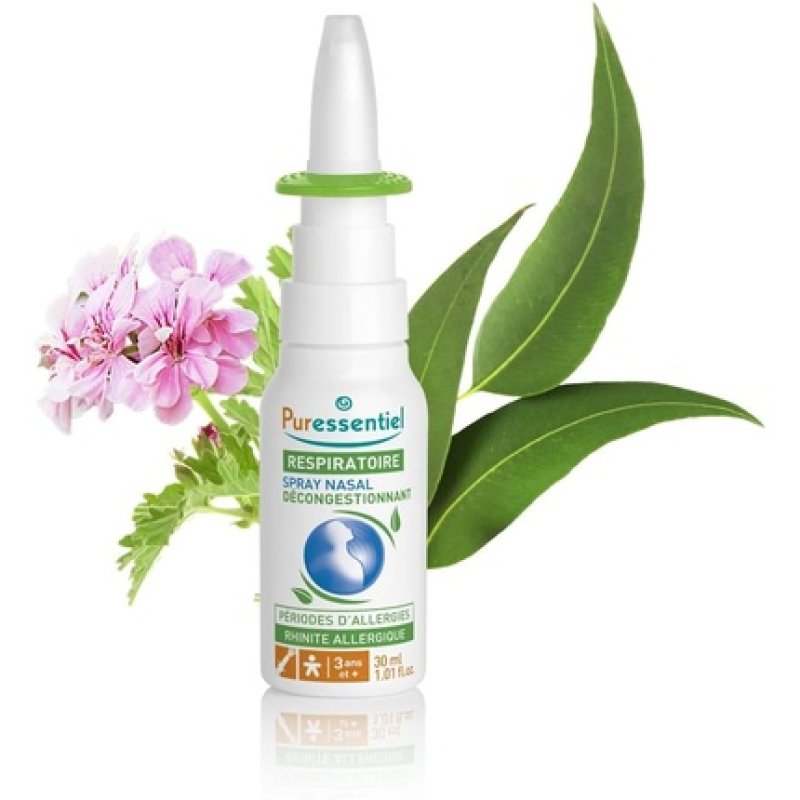 Puressentiel Respiratory Nasal Decongestant Spray for Allergies 30ml
