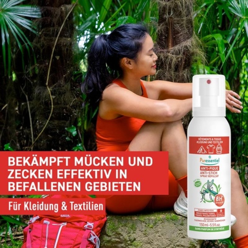 Anti-Bite Repellent Spray for Clothes and Fabrics 150ml