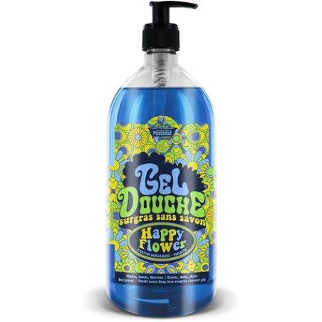 Happy Flower Soap-Free Superfatted Shower Gel 1L