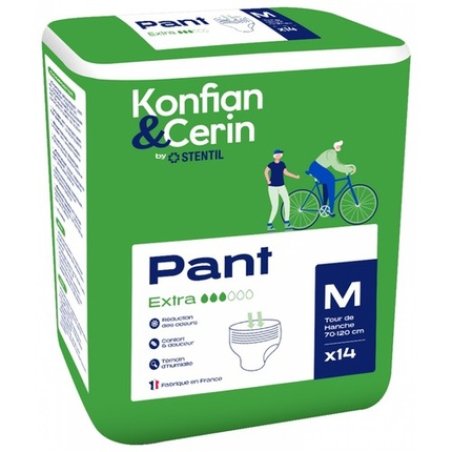 The Konfian & Cerin Adult Absorbent Pants for Light Protection