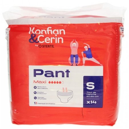 Stentil Konfian & Cerin Pant Absorbent Maxi Briefs Size S