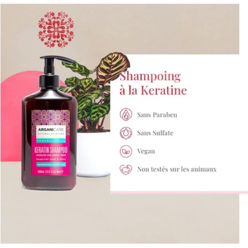 ArganiCARE Keratin Hair Shampoo 400ml