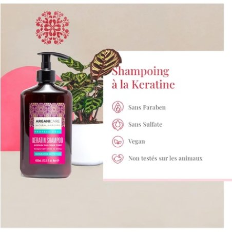 ArganiCARE Keratin Hair Shampoo 400ml