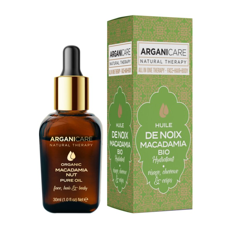 Arganicare Organic Macadamia Oil 3-In-1 30 Ml
