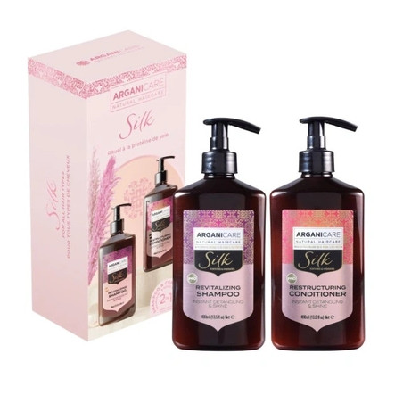 Arganicare Shampoo And Conditioner Set Silk 2023