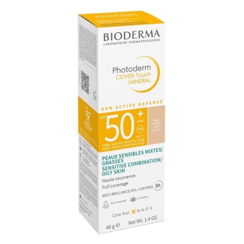 Photoderm Bioderma Cover Touch SPF 50 Very Light 40g