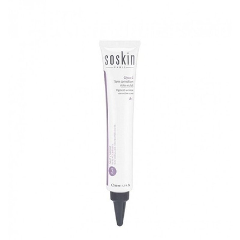 Soskin Paris Glyco-C Pigment Wrinkle Corrective Care Night Cream - 30 Ml
