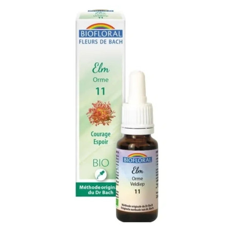 Biofloral Bach Flowers 11 Elm Organic 9 Grams