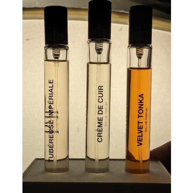 BDK Parfums Velvet Tonka, Creme de Cuir, Tubereuse Imperiale