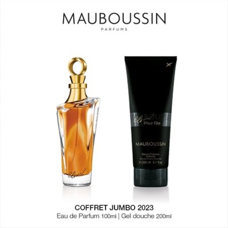 Mauboussin Jumbo Set Elixir Pour Elle: Eau de Parfum 100ml & Shower Gel 200ml
