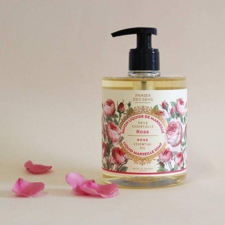 Panier des Sens Marseille Rose Liquid Soap 500ml