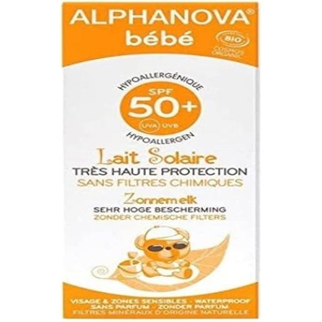 Alphanova Sun Bio Baby Sun Milk SPF 50 4.4 oz.