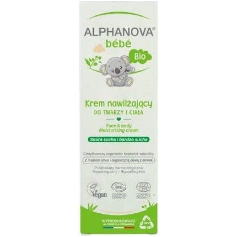 Alphanova Baby Organic Moisturizing Cream 75ml