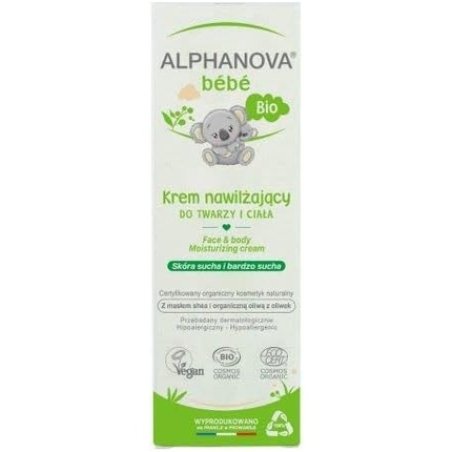 Alphanova Baby Organic Moisturizing Cream 75ml