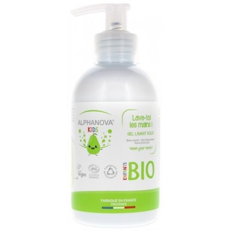 Alphanova Kids Lava-Toi Les Mains Mild Wash Gel Pear & Kiwi Organic 250ml