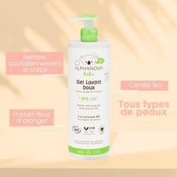 Alphanova Baby Bio Wash Gel Mild 400ml