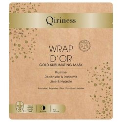 Qiriness Wrap D'Or Microfiber Sheet Mask