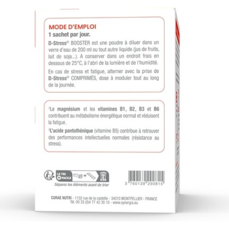 D-Stress Booster 30 Sachets 3rd Generation Magnesium