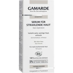 GAMARDE Bio-Kosmetik Radiant Skin Serum with Organic Aloe Vera and Licorice Vegan Moisturizing Care 30ml