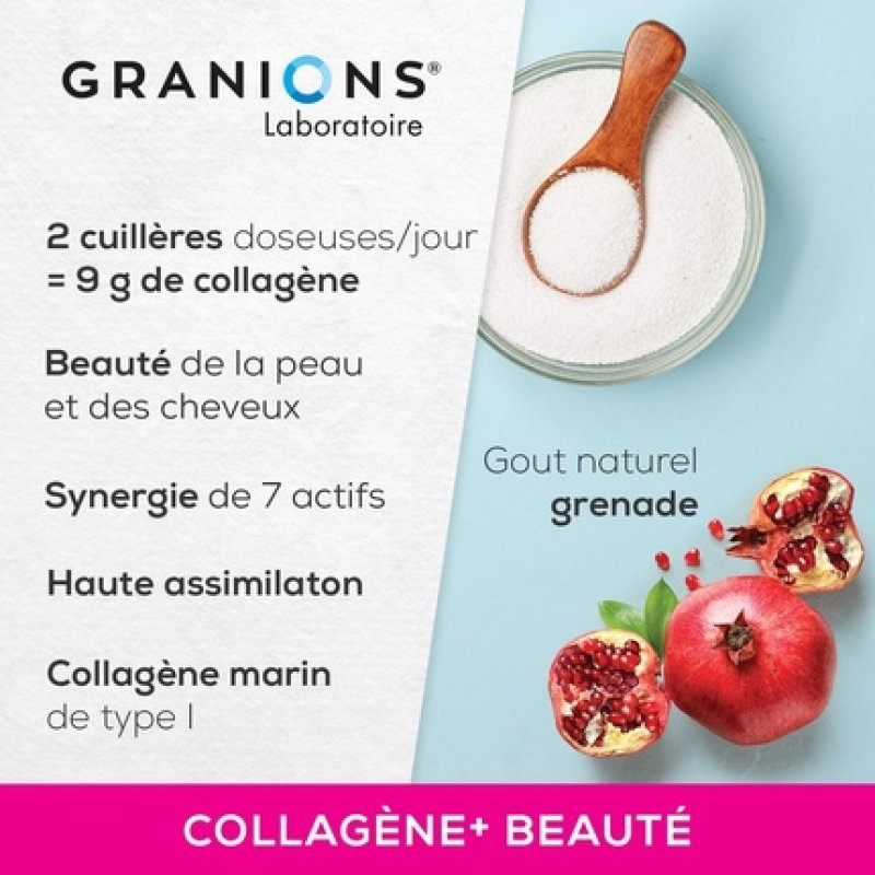 Collagene Beaute Granions Marine Collagen Powder - Collagen and Acid