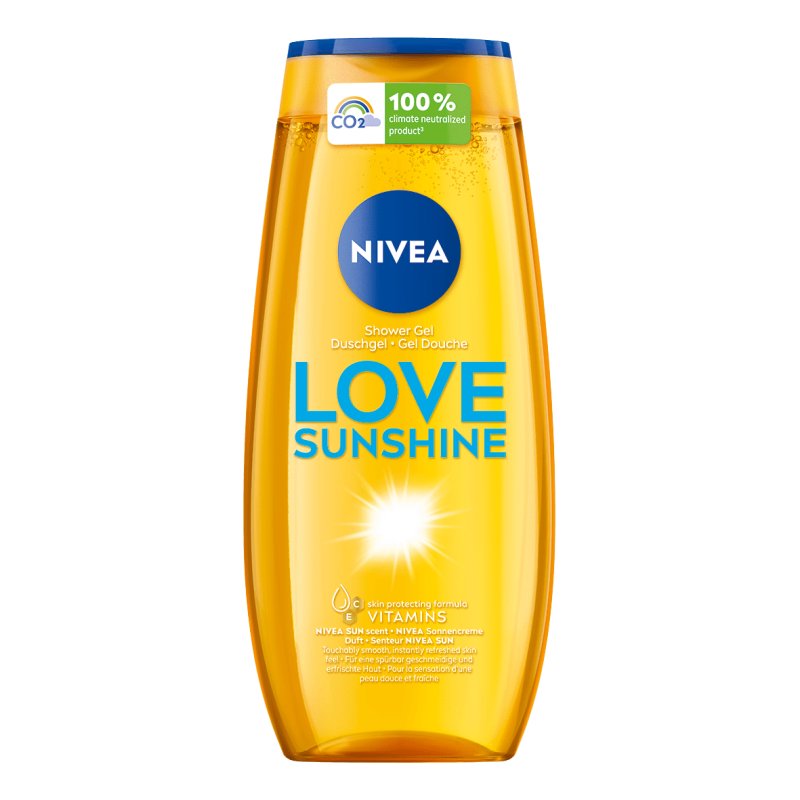 NIVEA Love Sunshine 250 ml Shower gel Unisex Body
