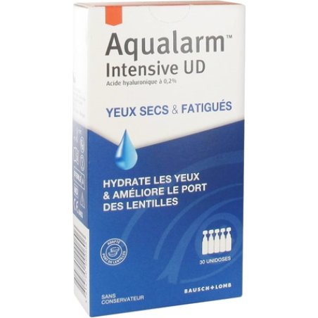 Bausch Lomb Aqualarm Intensive UD 30 x 0.5ml - Pack of 30