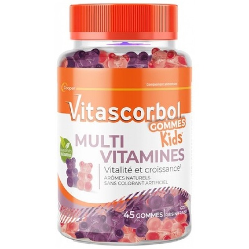 Vitascorbol Kids Multivitamins 45 Gummies