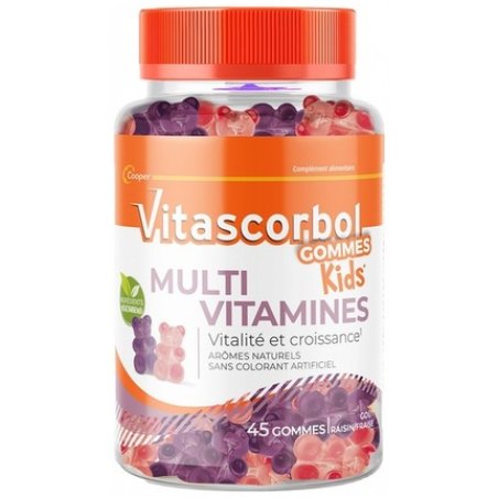 Vitascorbol Kids Multivitamins 45 Gummies