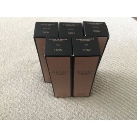 Gucci Natural Finish Fluid Foundation Branch Colors 1oz 30ml Authentic