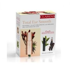 Clarins Total Eye Smooth 15ml Mascara Supra Lift & Curl 3ml Mini Crayon 01