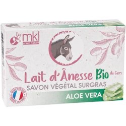 Mkl Green Nature Organic Donkey Milk Aloe Vera Surgras Vegetable Soap